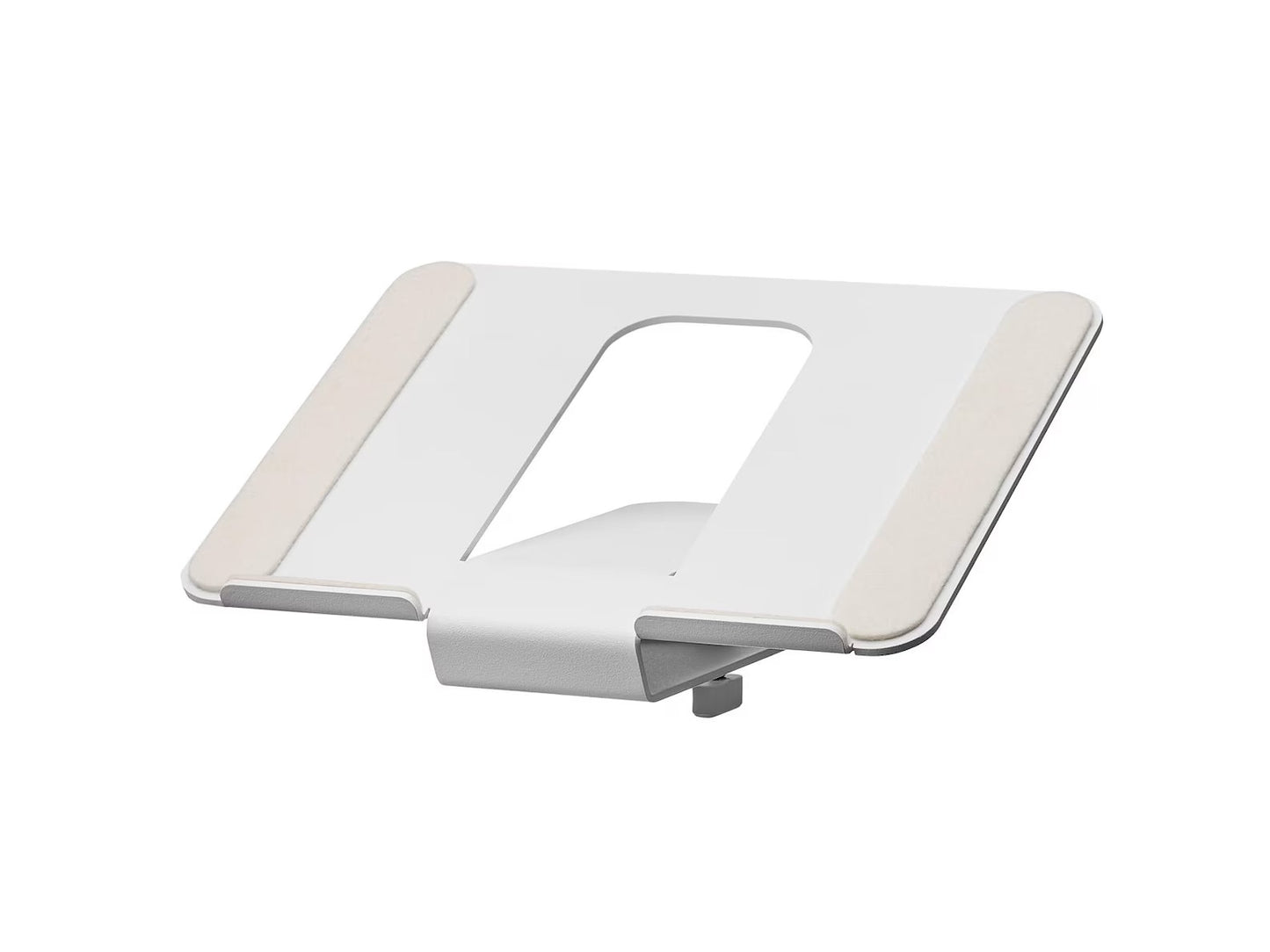 Steel Laptop Mount for Desk Shelf, Laptop stand for desk, universal laptop holder for monitor stand
